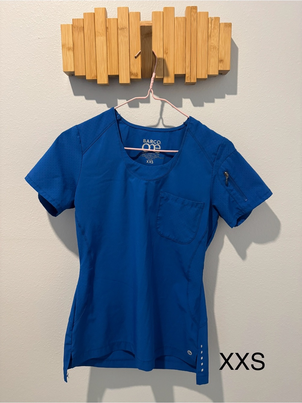 Barco Uniforms Women's Royal Blue Short Sleeve Scrub Top